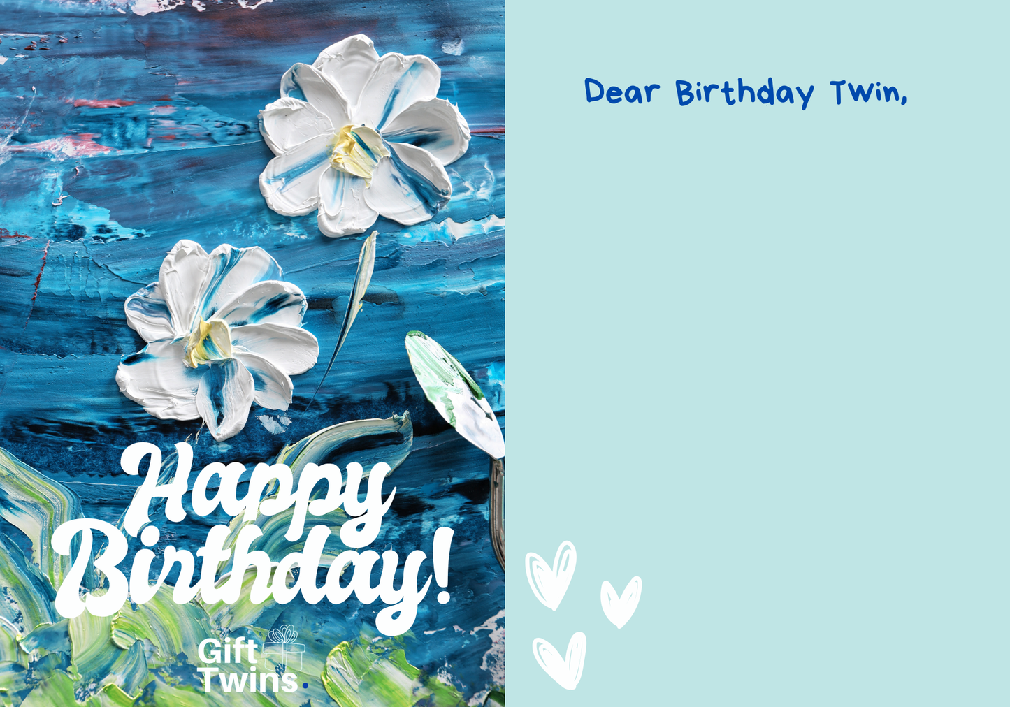 Garden Blue Birthday